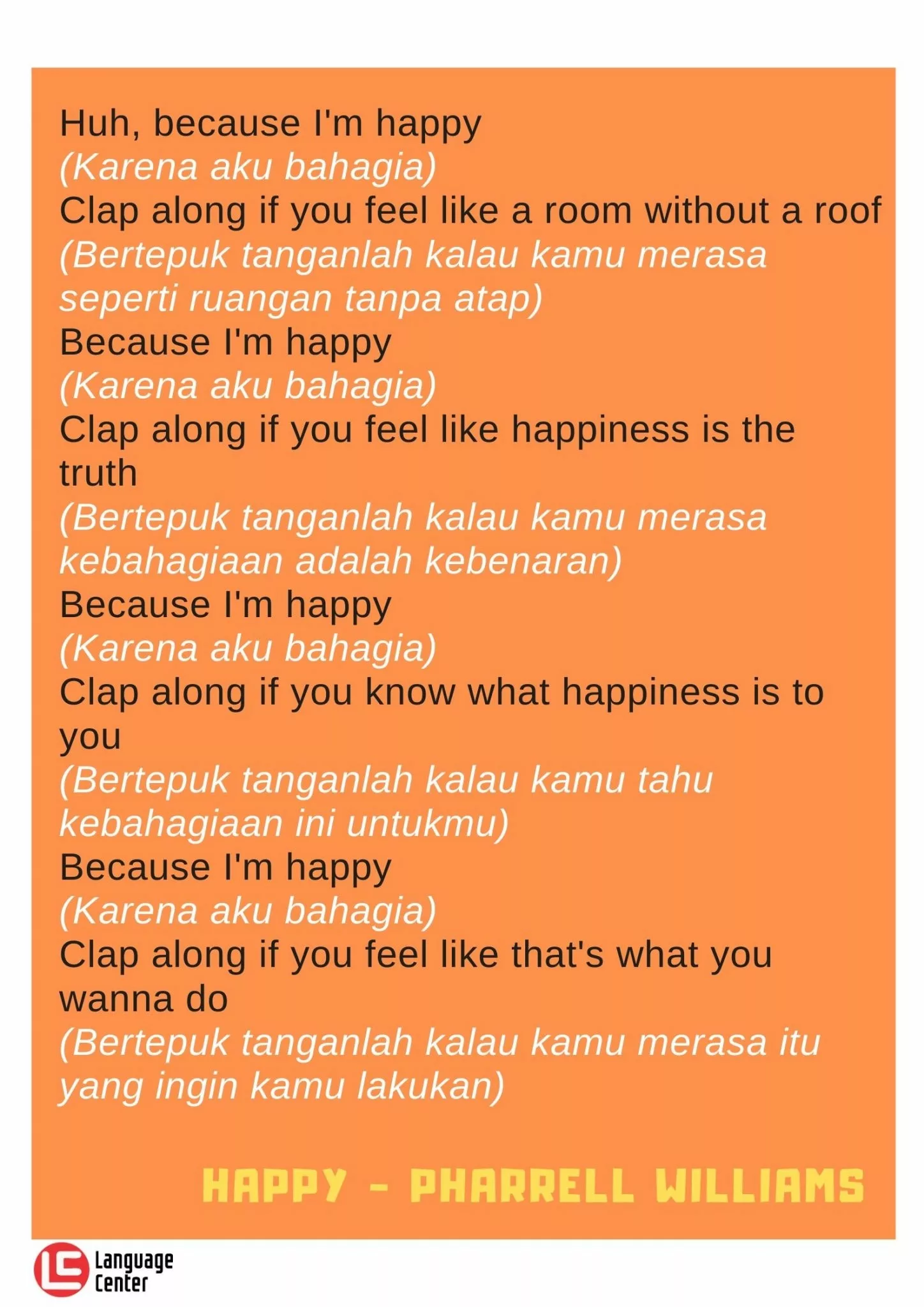 20 Rekomendasi Lagu Untuk Belajar Bahasa Inggris - Kampung Inggris LC Pare