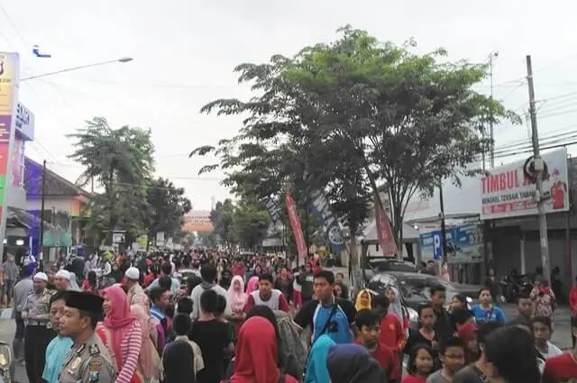 Car Free Day di Kampung Inggris Salah Satu Hal Asik Pengisi Minggu Pagi 2 car free day pare kampung inggris